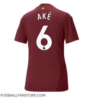 Manchester City Nathan Ake #6 Replik 3rd trikot Damen 2024-25 Kurzarm